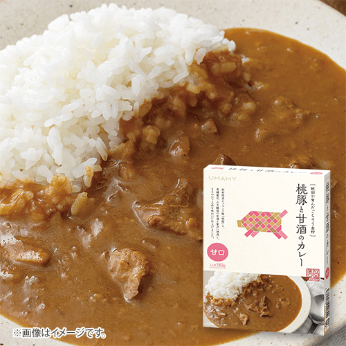 桃豚と甘酒のカレー（甘口）