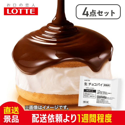 【4点セット】ロッテ 生チョコパイ