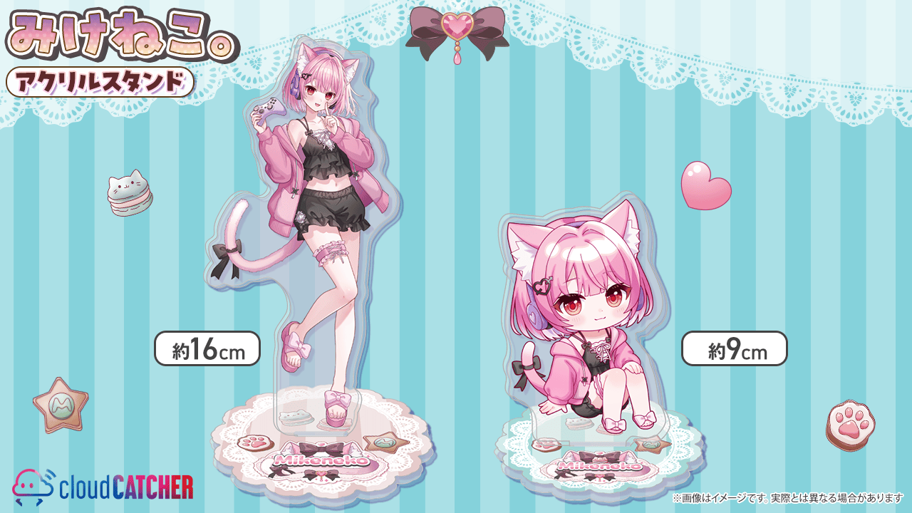 みけねこ。アクリルスタンド